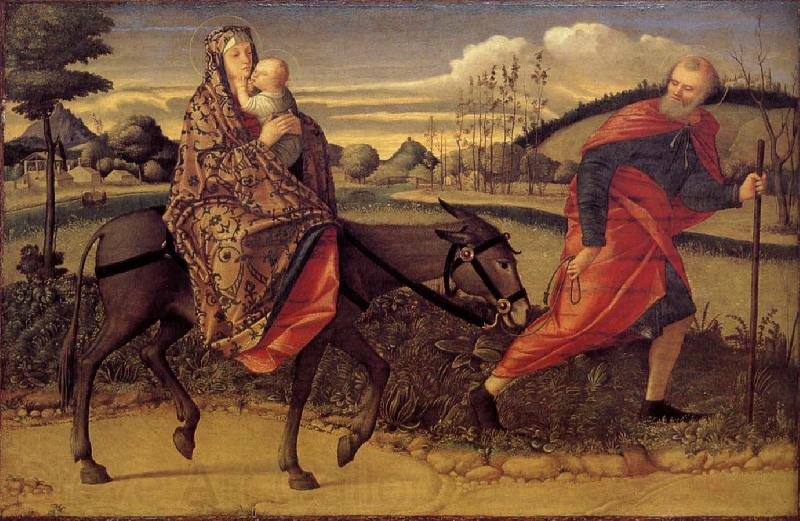 Vittore Carpaccio Escape to Egypt Germany oil painting art